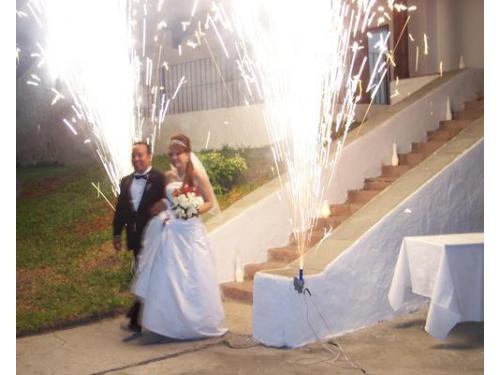 Pirotecnia para tu boda