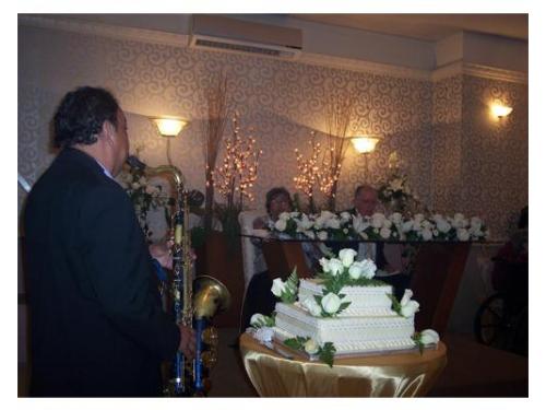 Saxofón para los novios