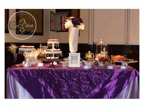 Barra de dulces para bodas