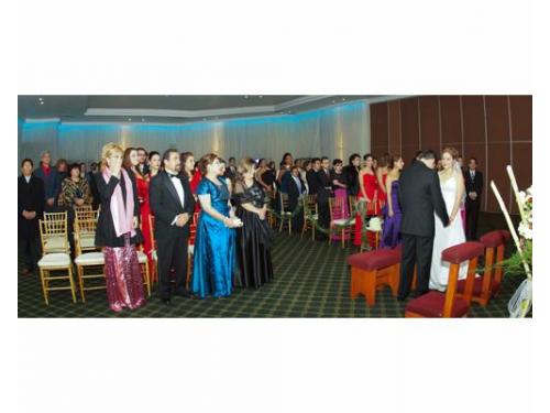 Panorámica de la ceremonia