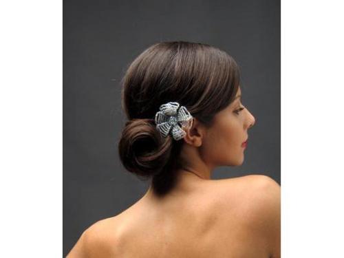 Peinados con el cabello recogido para novias