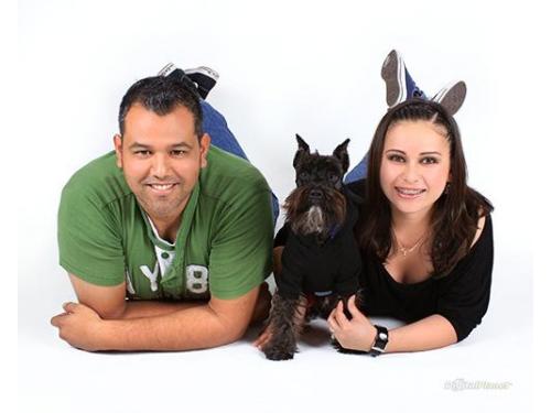 Sesión estudio con la mascota