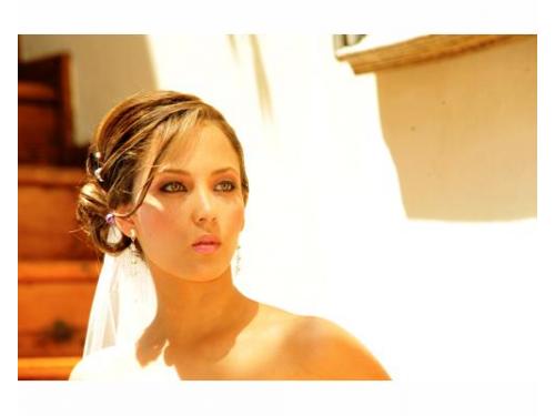 Maquillaje y peinado para novias