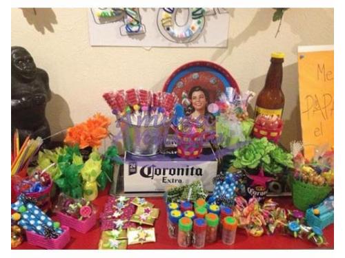 Mesa de dulces temática