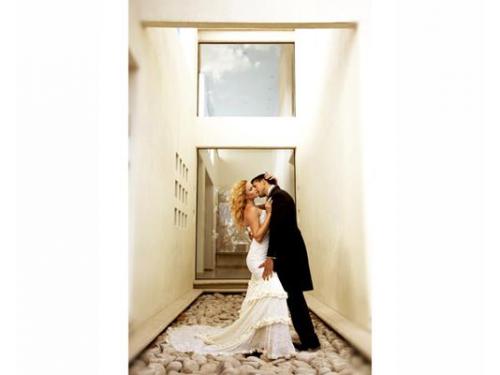 Sesión con los novios