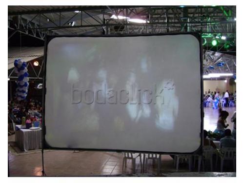 Pantalla para proyección