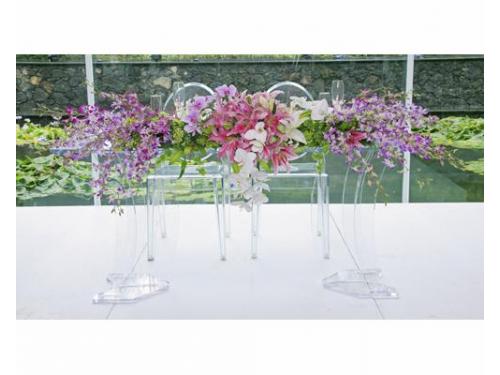 La mejor decoración en la mesa de honor