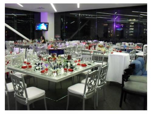 Elige la mantelería y decoración