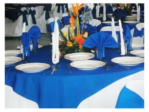 Amplia gama en mantelería