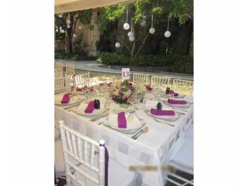 Mantelería para tu banquete