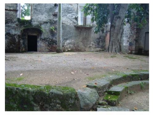 Espacio entre la naturaleza