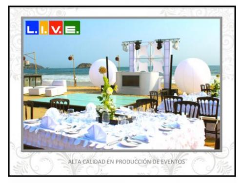 Mobiliario para bodas