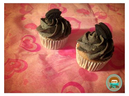 Cupcakes de oreo