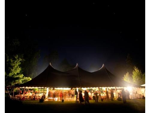 Iluminación en carpa