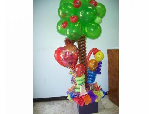 Arreglo con globos