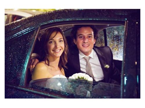 Recuerdos camino a la  iglesia