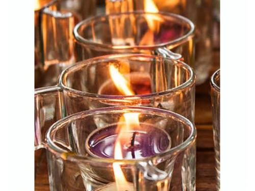 Decoración con velas