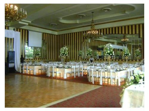 Boda tradicional salón