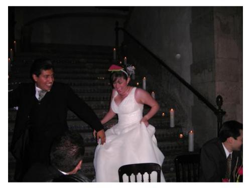 Novios bailando