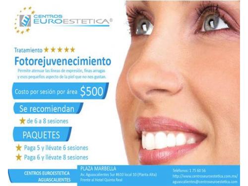 Paquete fotorejuvenecimiento