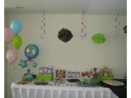 Mesas decoradas