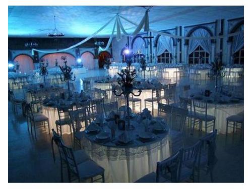 Perfecta iluminación en la recepción