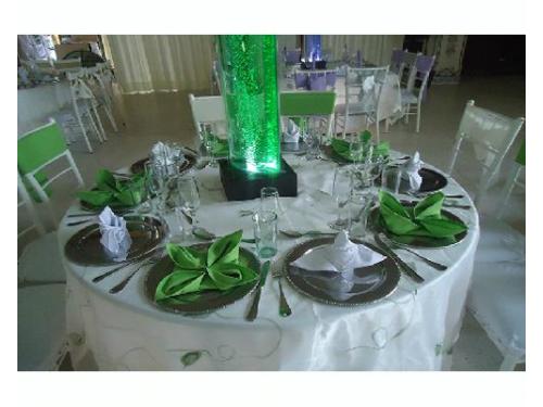 Montaje en mesa redonda