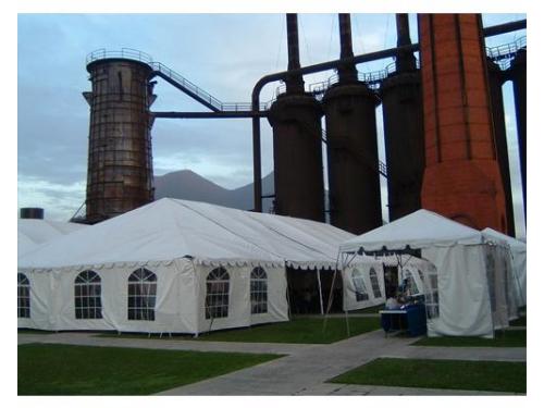 Montaje de carpas adaptable