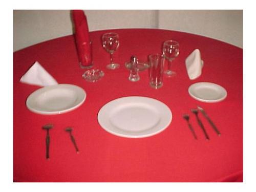 Loza y mantelería para tu boda