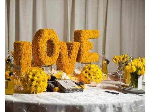 Letras florales