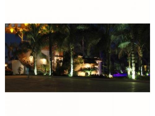 Iluminación por la noche