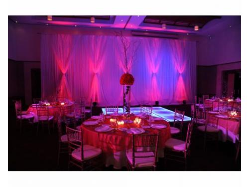 Montaje tiffany en mesa redonda