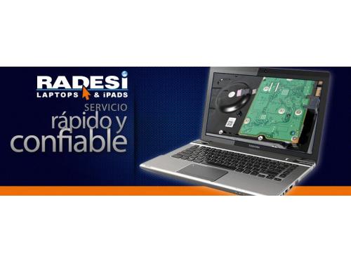 RADESi Laptops, PCs y iPads. Servicio rápido y confiable.