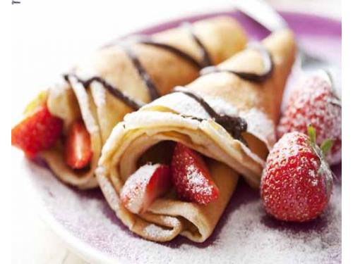 Crepas dulces