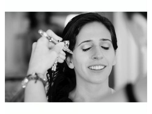 Maquillaje con aerógrafo