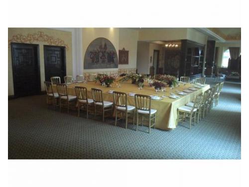 Montaje para banquetes