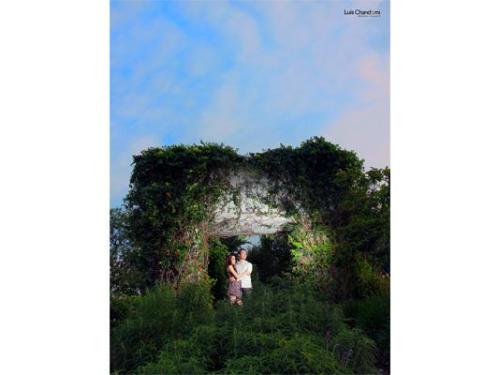 Novios en los arboles