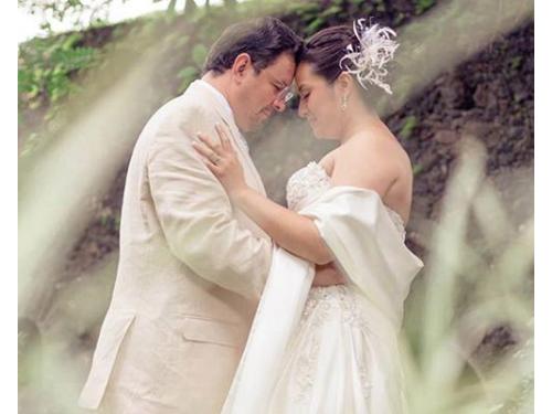 Sesión de video con los novios