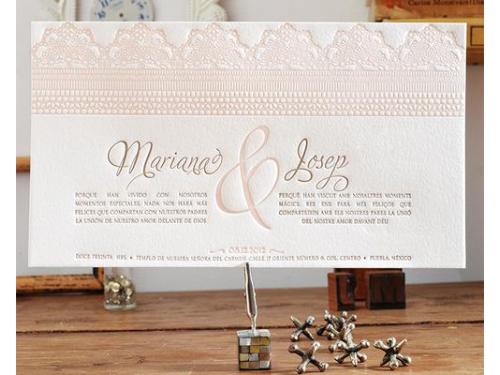 Invitación mariana & josep