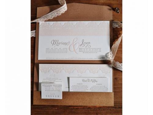 Invitación con boletos