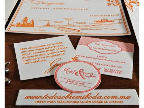 Elige los colores en tu invitación