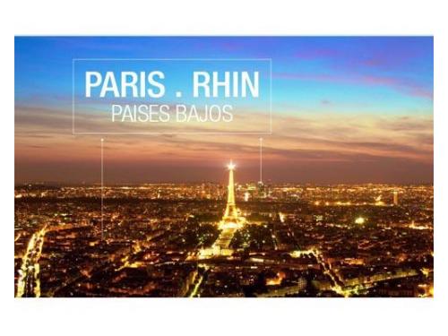 Paris, rhin,  paises bajos