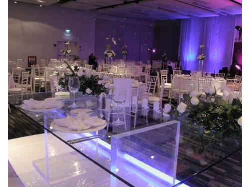 Audio e iluminación de la más alta calidad en el salón de tu magnífica boda