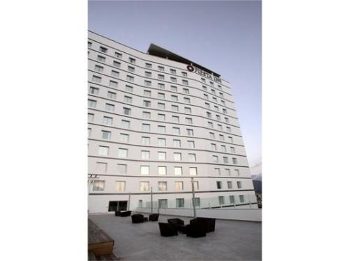 Hotel visto de la terraza