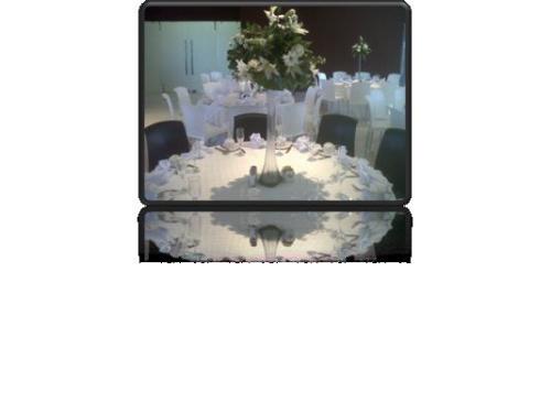 Centro de mesa floral alto