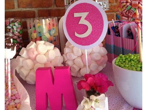 Mesas de dulces para cumpleaños