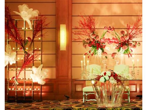 Mesa principal de los novios