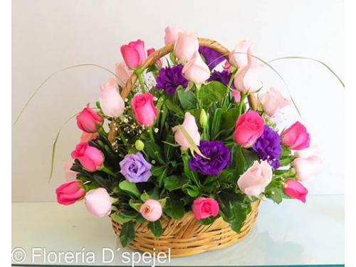 Canastas de flores