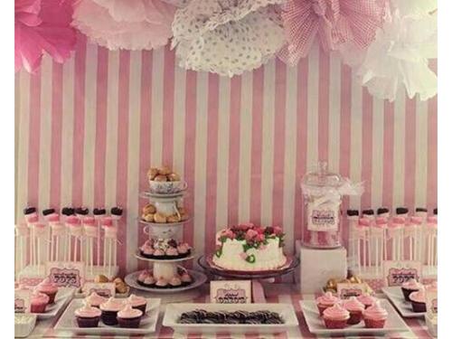 Barras de postres personalizadas