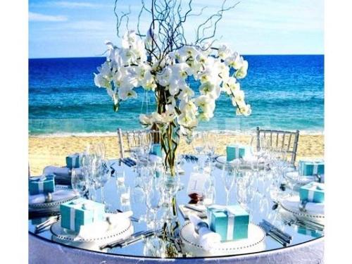 Arreglo en color tiffany